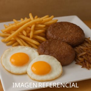 Hamburguesa a lo pobre versión FULL