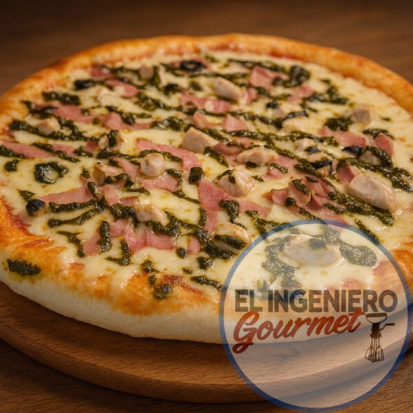 pollo pestof Pizza pollo pesto